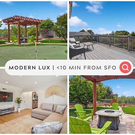 Modern Lux , 4Br 3Ba, 30 Or More Days Only South San Francisco Buitenkant foto